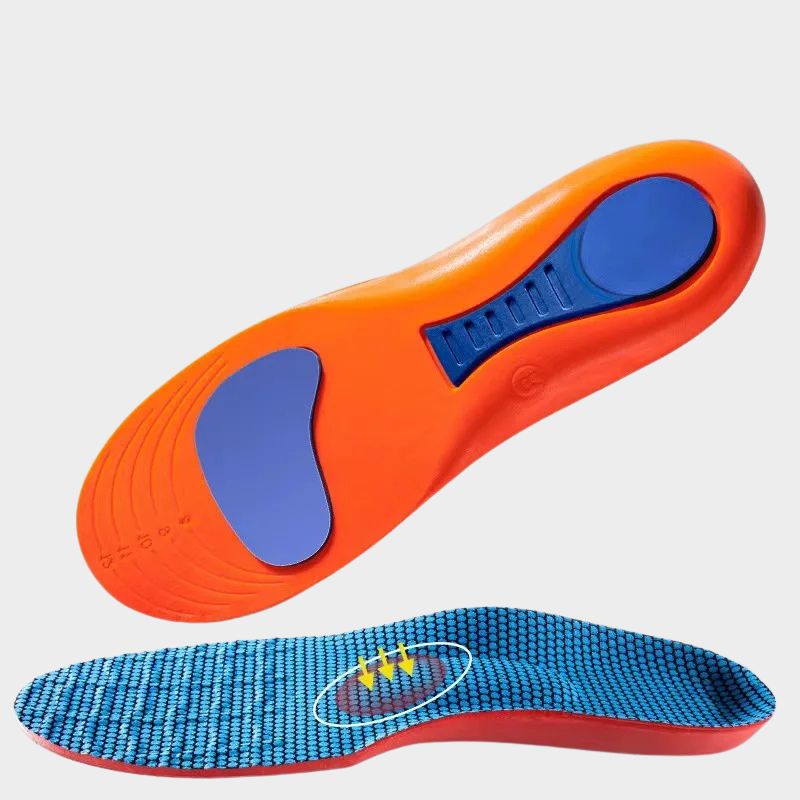 Breathable Orthopedic Sports Insoles for Shock Absorption